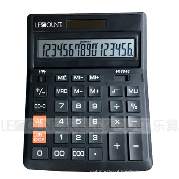 Calculadora do Office Dual Power Office de 16 dígitos com porta de bateria opcional (CA1092A16)